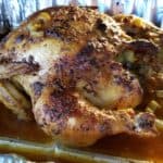 Keto Friendly Roast Chicken & Green Been Casserole Dinner