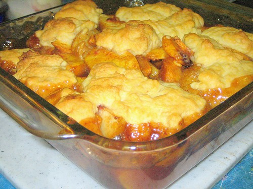 Southern Georgia Peach Cobbler