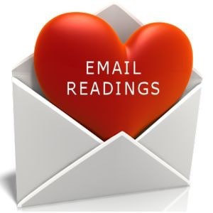 Free Psychic Email Readings Sunday – Whispy Heart in an envelope symbolizing free psychic email readings every Sunday from Whispy.com